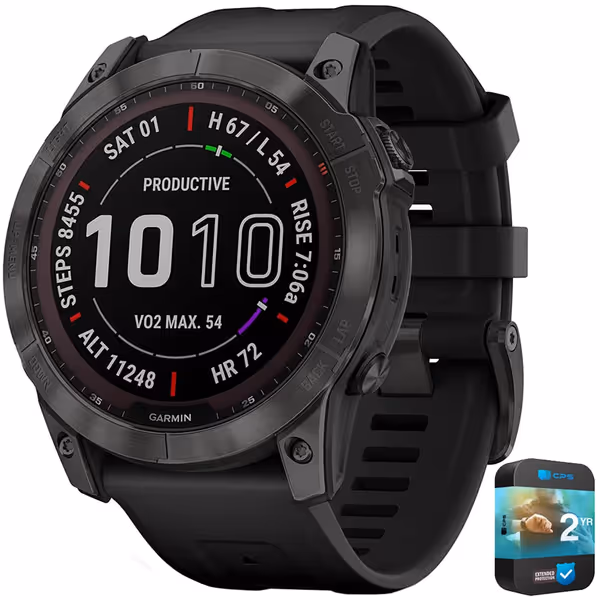 Garmin Fenix 7X Sapphire Solar Smartwatch